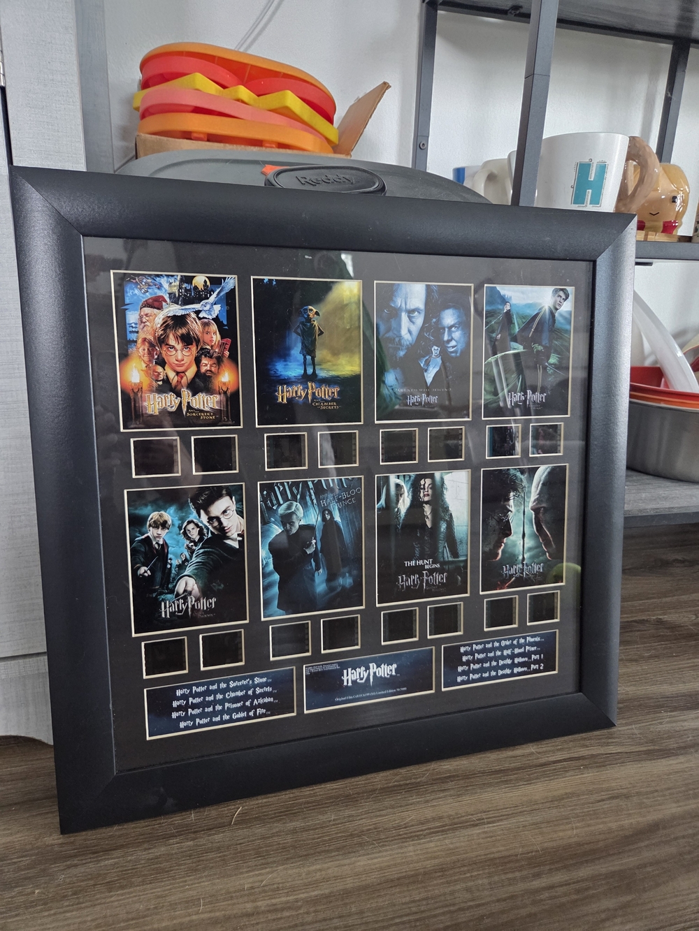 Harry Potter Framed Movie Poster Collage - Black Frame